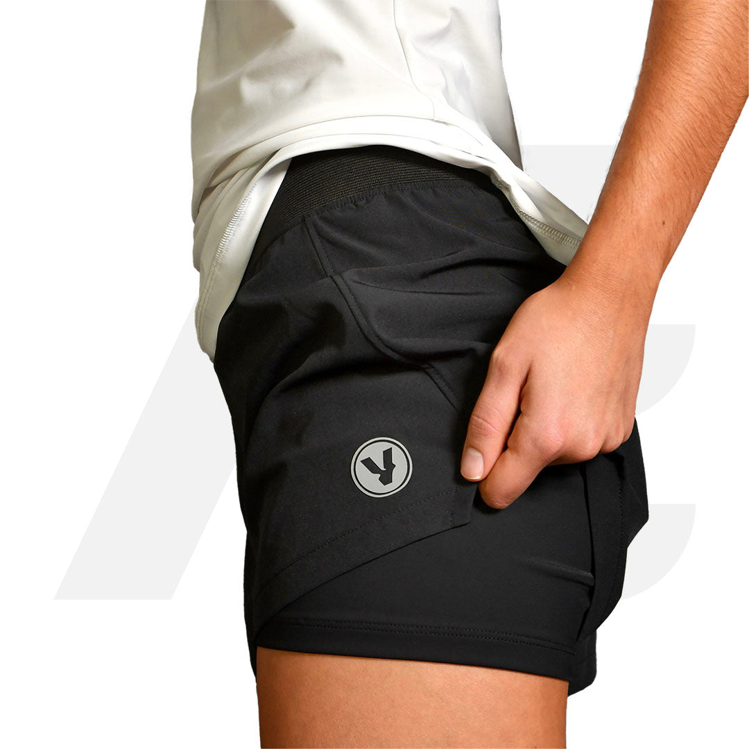PERFORMANCE SHORTS DONNA NERO VOLT