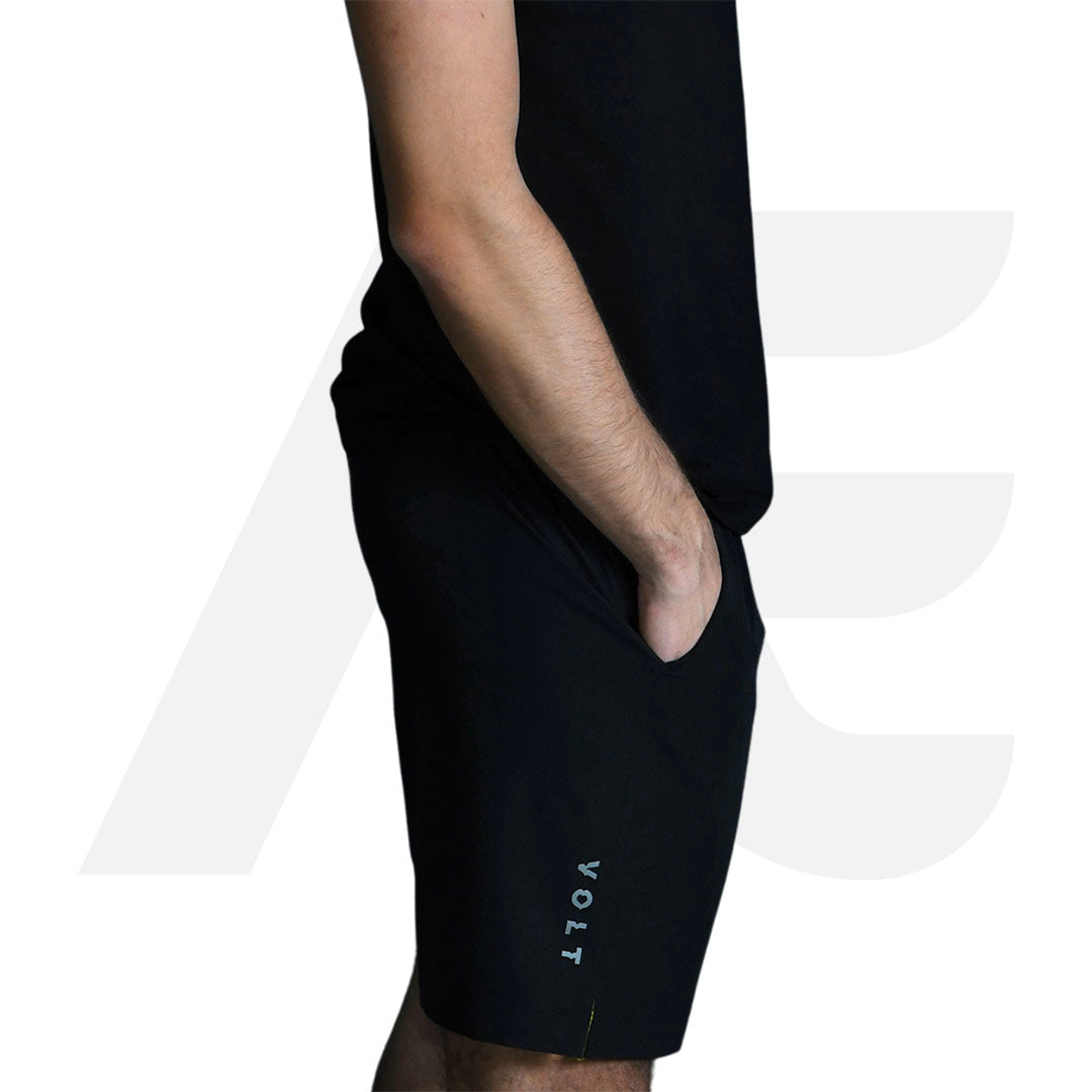 PERFORMANCE SHORTS UOMO NERO VOLT