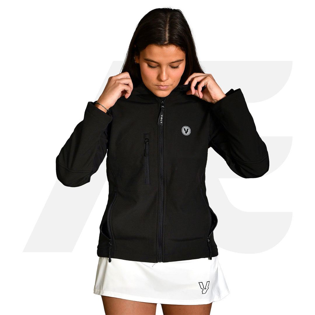 SOFT SHELL DONNA NERO VOLT