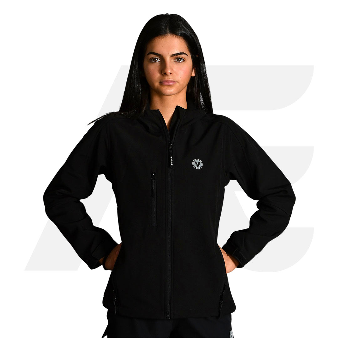 SOFT SHELL DONNA NERO VOLT