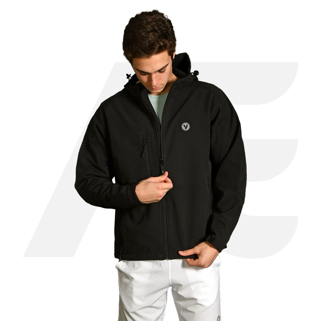 SOFT SHELL UOMO NERO VOLT