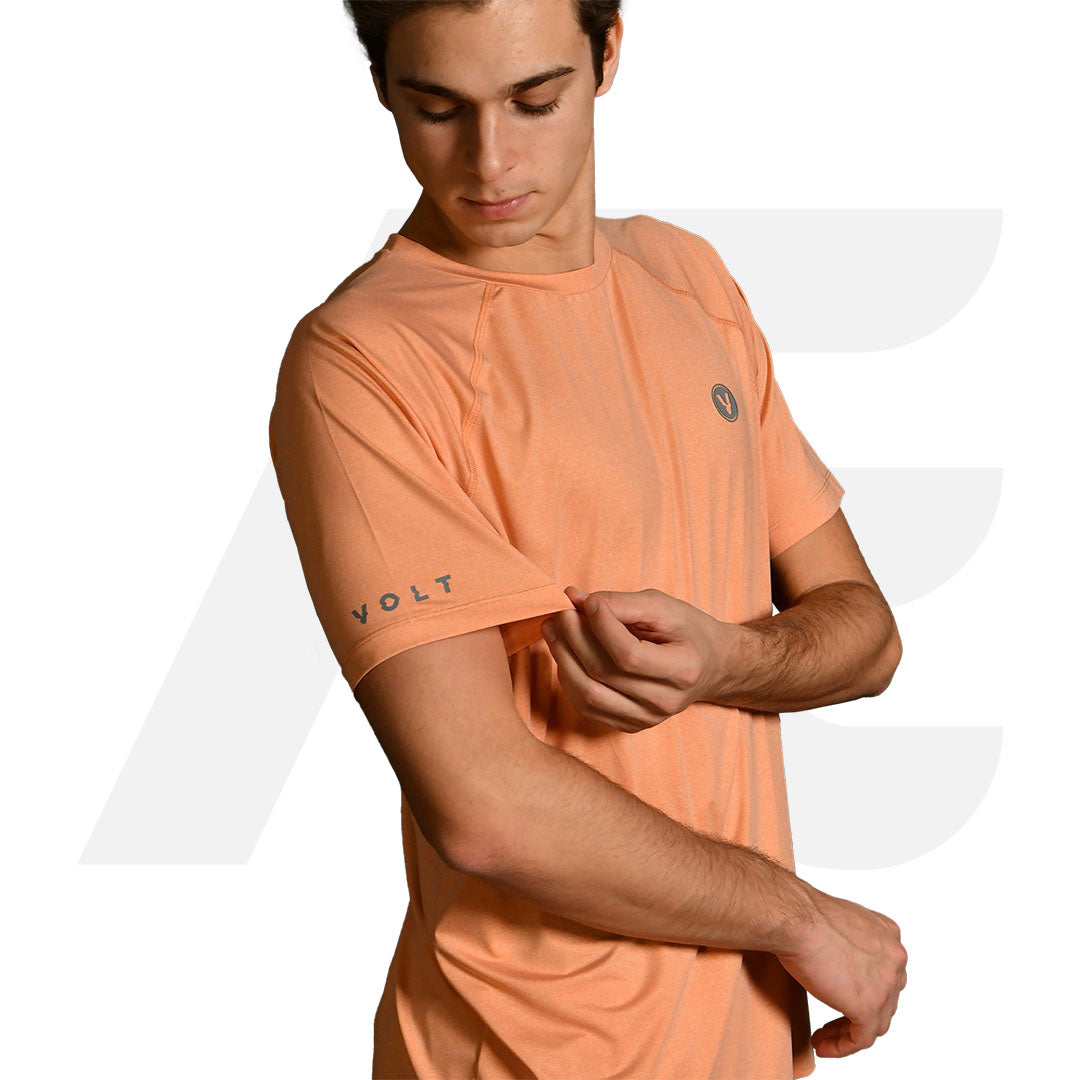 PERFORMANCE T-SHIRT UOMO ARANCIONE VOLT
