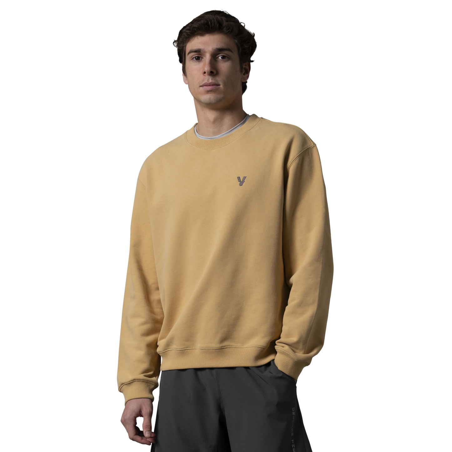 FELPA UNISEX SENAPE VOLT