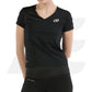 PITAL - T-SHIRT DONNA NERO - BULLPADEL