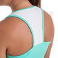 SALITRE - CANOTTA DONNA VERDE ACQUA - BELEN BERBEL
